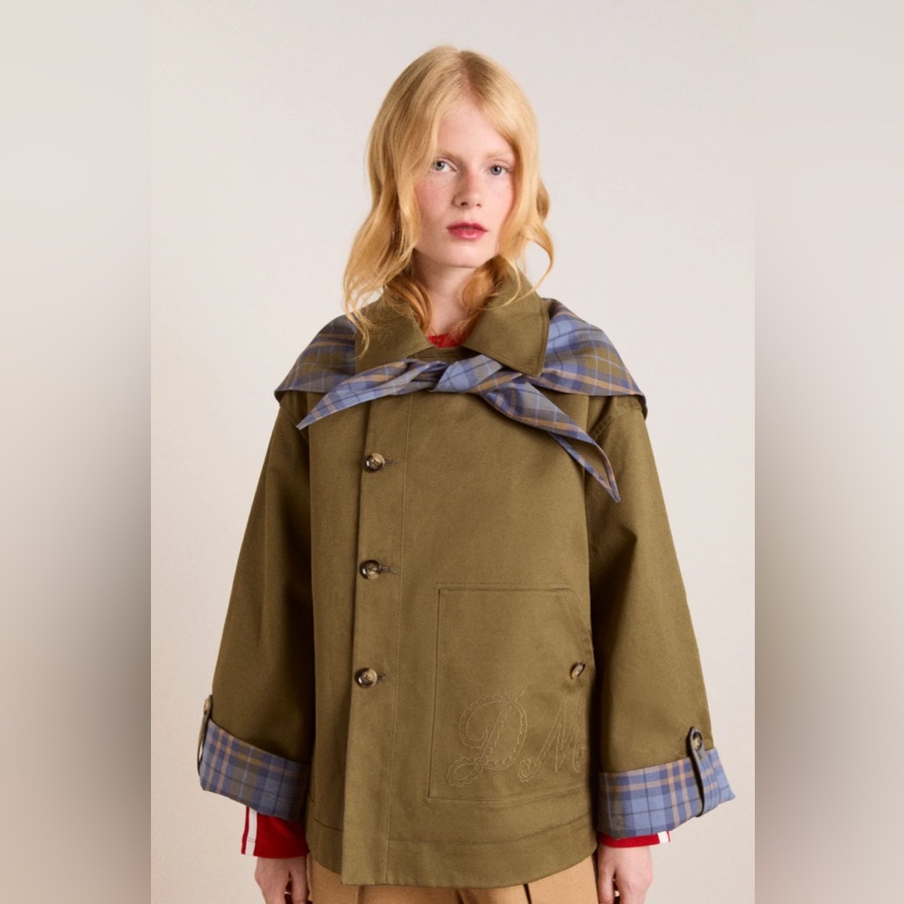 Damson Madder Reversible Jerry Trench